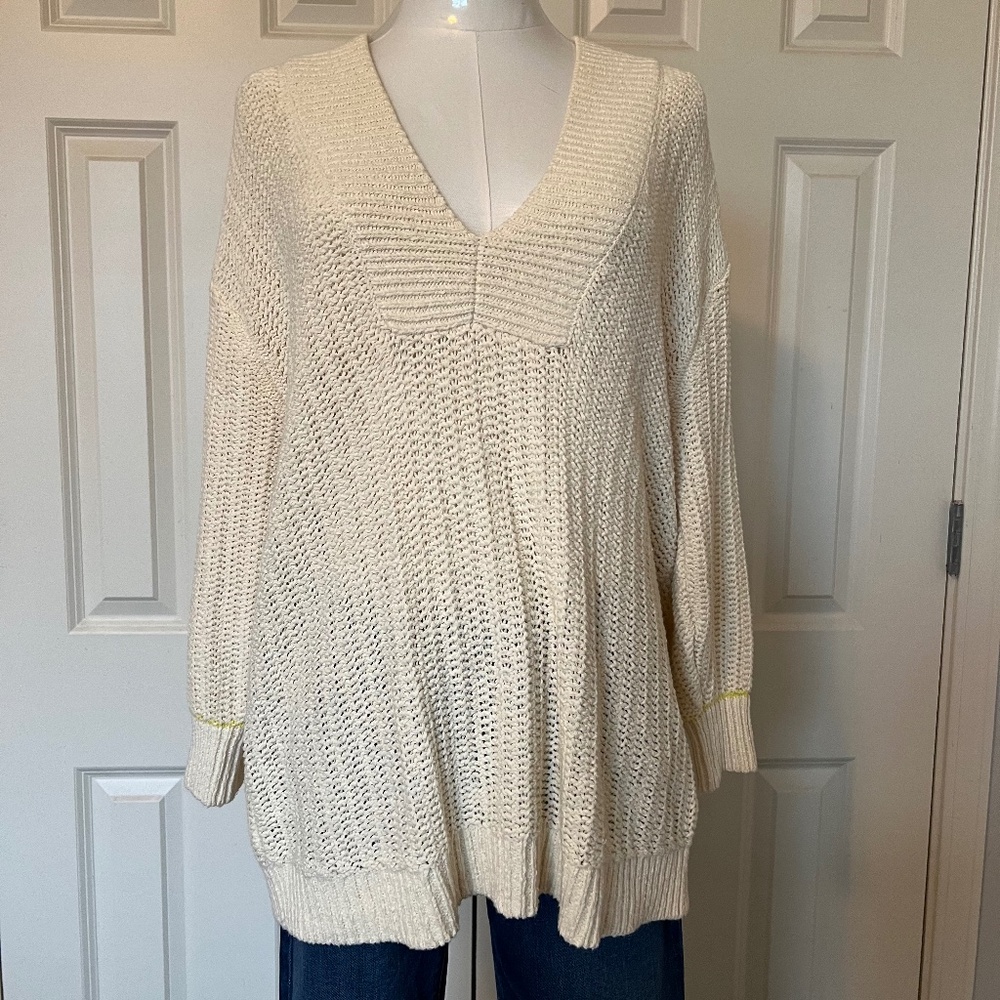 Cabi Croquet Pullover V Neck Sweater
